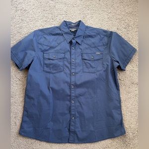 Eddie Bauer short sleeve button down shirt